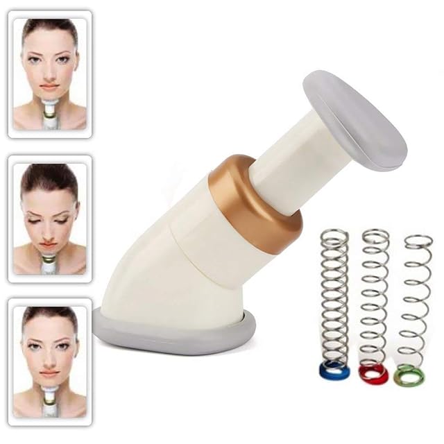 Neck Toning System - Neck Double Chin Jaw Exerciser - Portable Neck Workout Device Come With A Gua