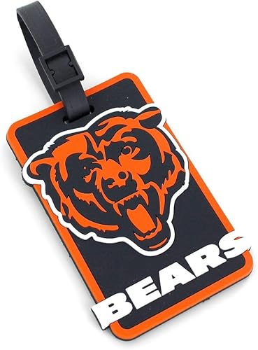 Aminco NFL Chicago Bears - Bolsa suave con etiqueta azul, 7.5