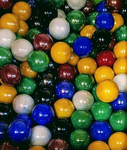 100 Billes En Verre 16 Mm – Couleurs Mélangées – Coffret Fête Et Jeux – MesBilles & MaRécréation