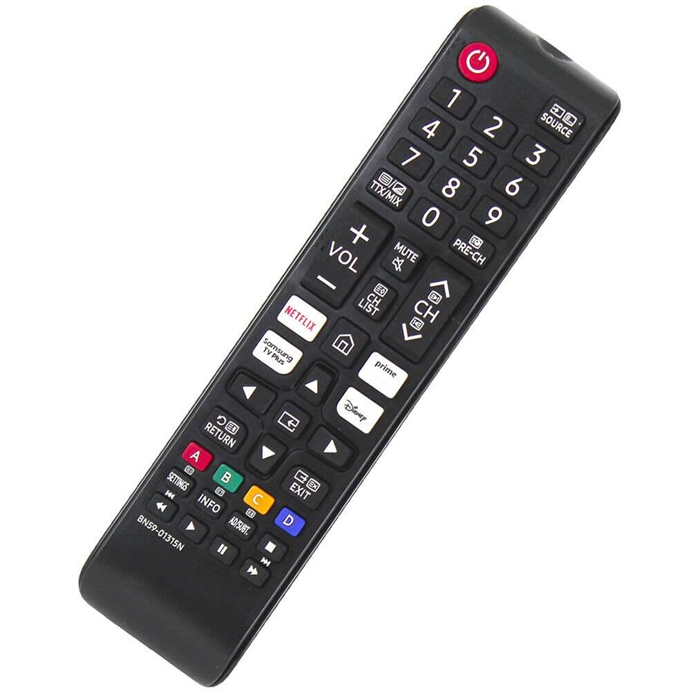 Telecomando Universale Samsung con pulsanti di scelta rapida per Smart TV LCD QLED LED HDTV 3D 4K Compatibile solo con TV Originali Samsung Non Serve Programmazione