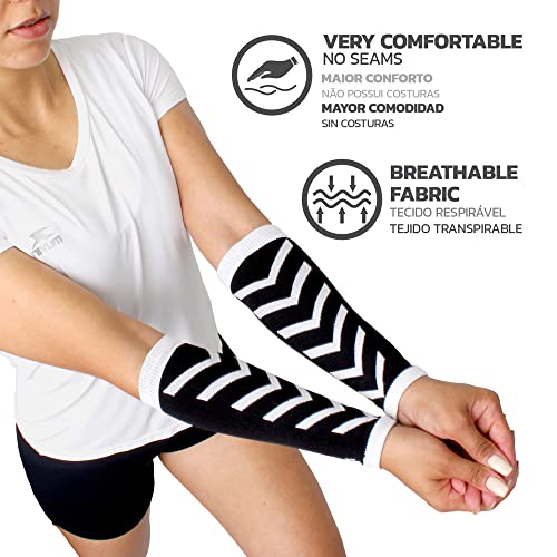 Manguito Curto Voleibol Arrow Muvin Mgt-100 - Preto - P/m