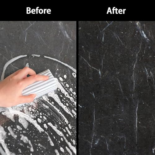 Image of Damp Duster Clean Sponge for Car and Home, PVA Super Absorbent Soft Easy-to-Clean Duster for Blinds, Glass, Baseboards, Vents, Railings, Mirrors