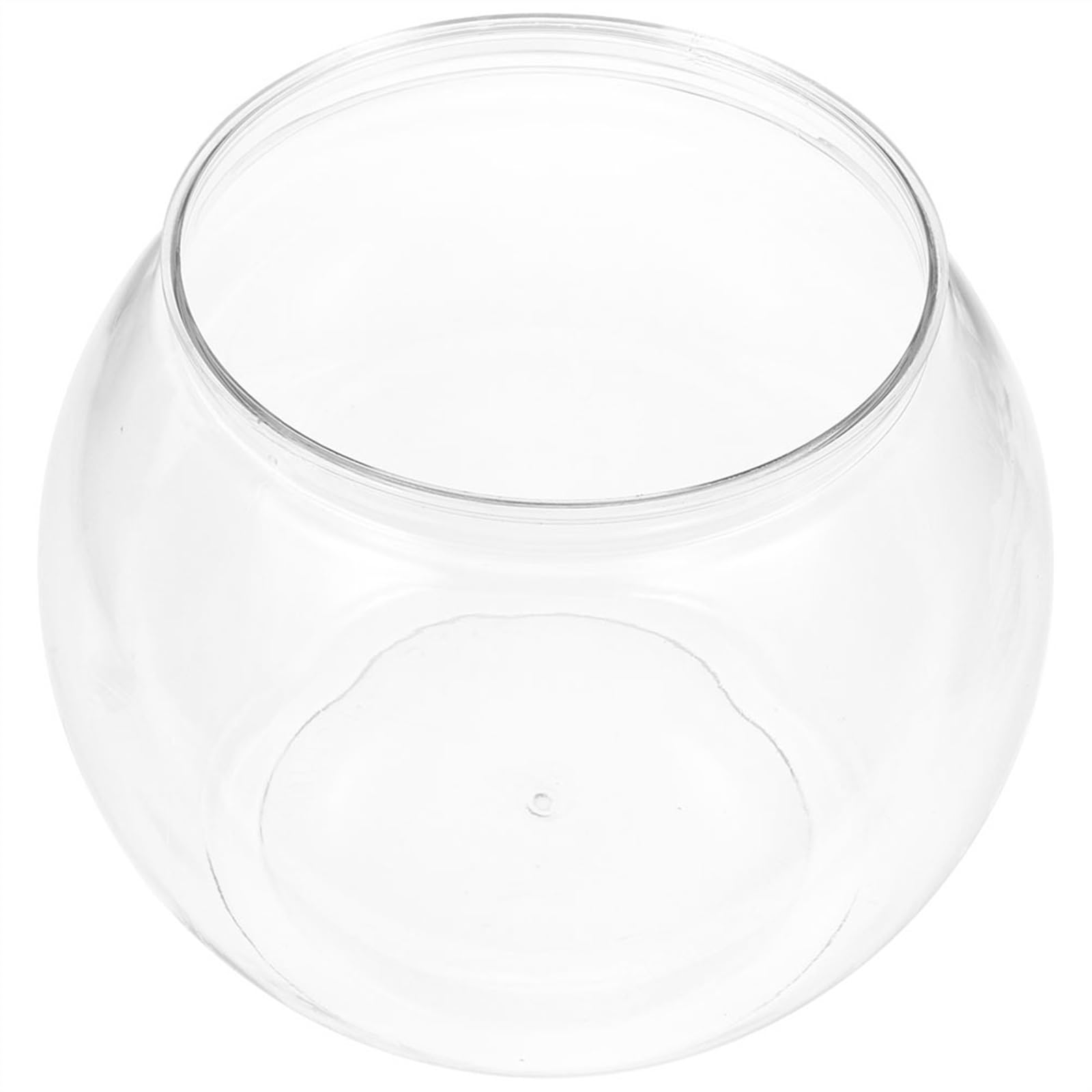 Acuario Tanque de Peces Redondo HD, Tanque acrílico Transparente for acuarios, ecológico, pequeña Oficina, hogar, Lindo Tanque Redondo for Acuario, Tanque de Tortuga Acuario ​Estable