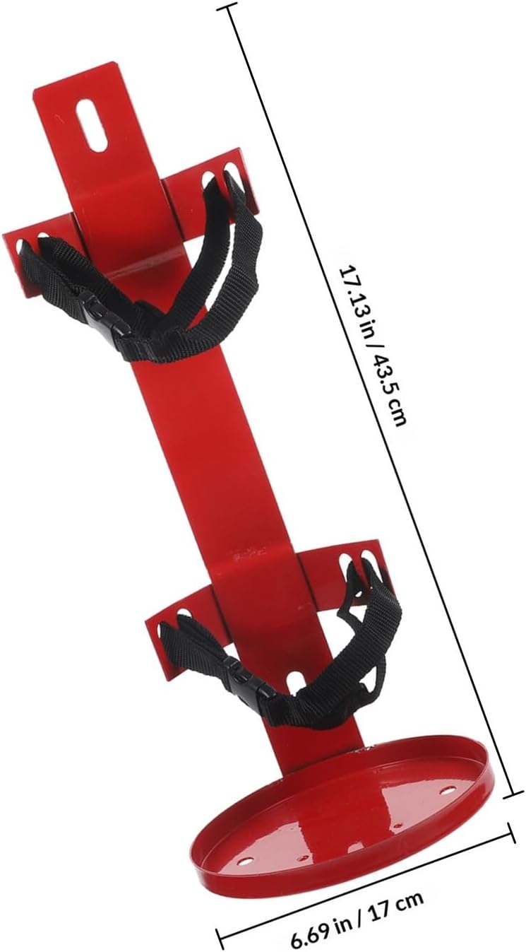 DOITOOL Fire Extinguisher Mounting Bracket Heavy Duty Fire Extinguisher Holder with Strap for Bus and Vehicle