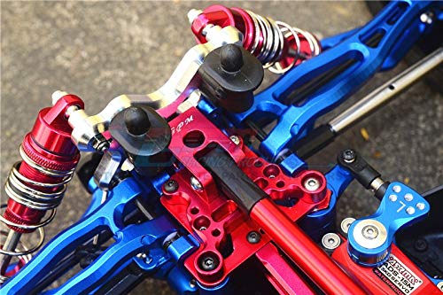 GPM ARRMA 2019 V4 1/8 KRATON Talion Outcast Notorious 1/7 Infraction Limitless Aluminum Front Suspension Link STABILIZER -4PC Set (Blue)