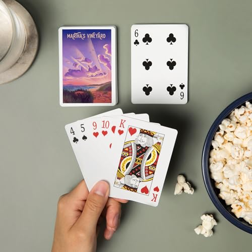 Martha's Vineyard Naipes de Poker 52 Cartas miniatura 2