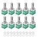 uxcell Potentiometer with Switch B100K Ohm Variable Resistors Single Turn Rotary Carbon Film Taper RV097NS 10pcs