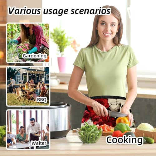 Demi-tablier de chef avec poches pour protéger vos vêtements - 7
