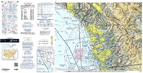 Mapa FAA Chart VFR TAC San Diego plegado