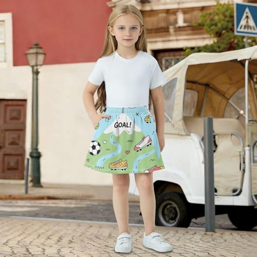 Faldas atléticas de algodón con bolsillo lateral y pantalón integrado antirozaduras 3