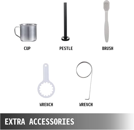 Manual Stainless Steel Wheatgrass Juicer Extractor Home Auger Slow Squeezer Vegetable Orange Juice Press Portable Blender
