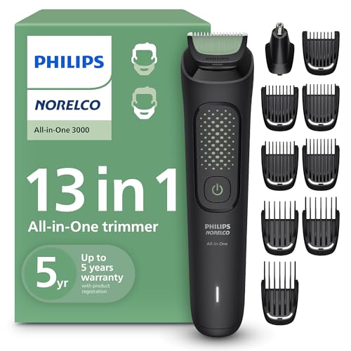 Norelco Philips All-in-One 3000 Series 13 in 1 Trimmer, Beard