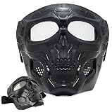 Équipement Airsoft résistant aux chocs : résistance aux chocs jusqu'à 600 FPS à des températures de -10 degrés à 42 degrés, qui répondent aux exigences des produits de protection tactiques extérieurs, peuvent être utilisés avec un casque airsoft.