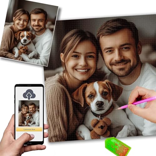 Peinture Diamant Kit Complet 50x70cm : le cadeau femme idéal pour les loisirs créatifs