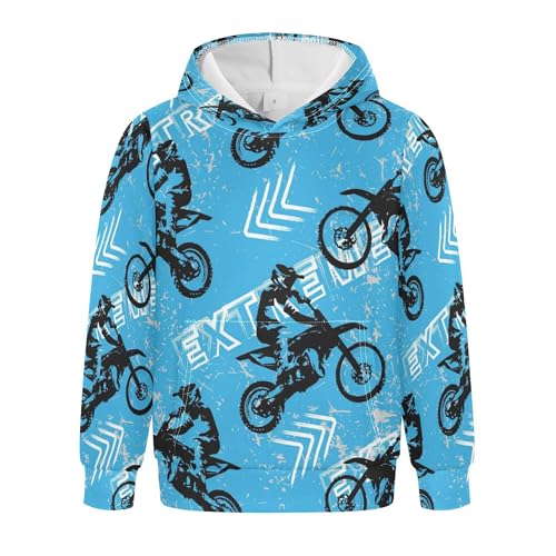 Kids Hoodies for Boys Girls, Pullover Hooded Toddler Sweatshirt