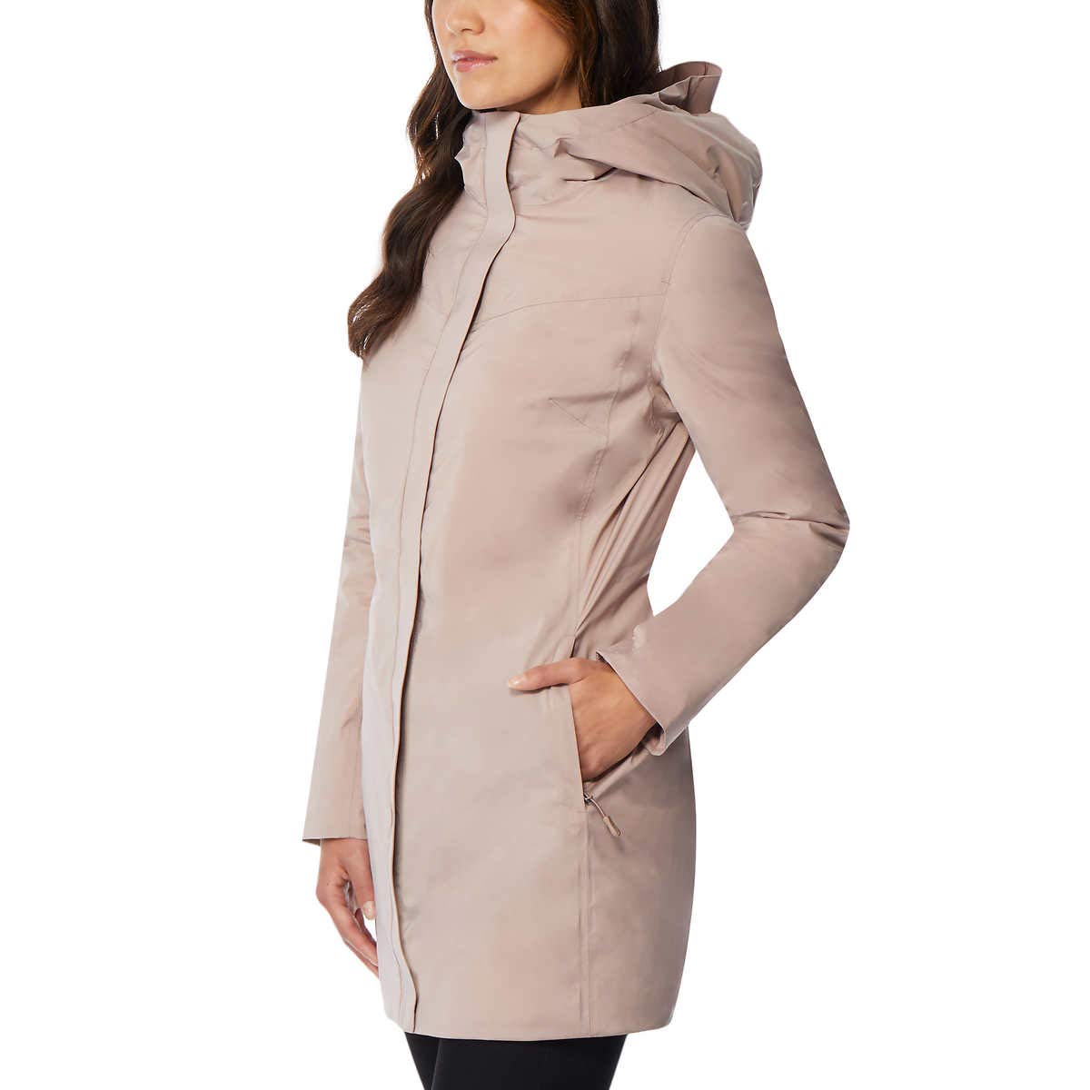 32 DEGREES Ladies' Waterproof Winter Jacket - Pink Small