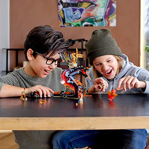 LEGO 70674 NINJAGO Feuerschlange, Spielzeug für Kinder mit 4 Minifiguren, Meister des Spinjitzu Spielset – Bild 7