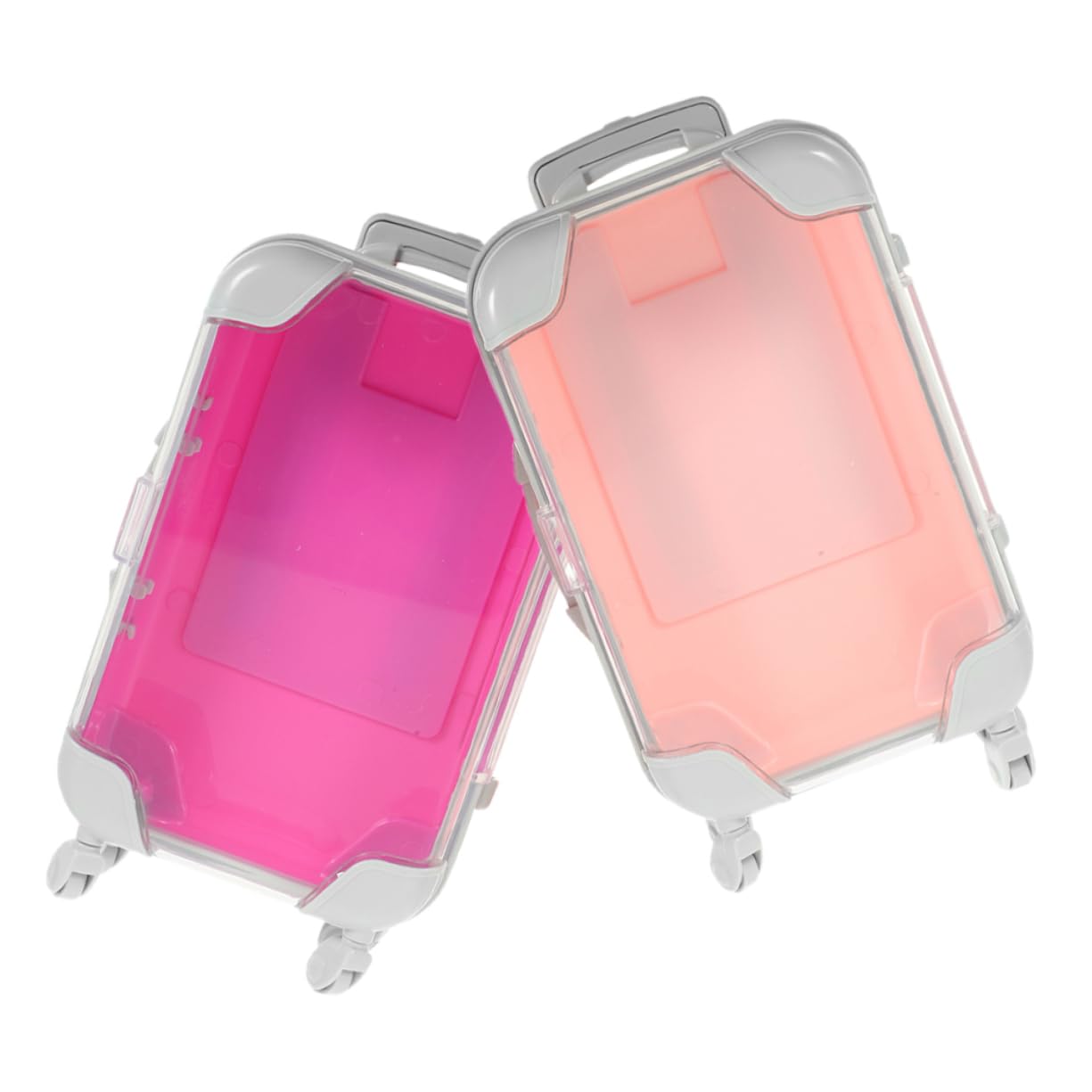Healeved 6piezas Maleta De Maquillaje De Neceser Cosmético y Organizador De De Maquillaje para Mujeres Práctico y Portátil para y