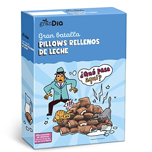 DIA GRANDIA cereales rellenos de leche paquete 500 gr
