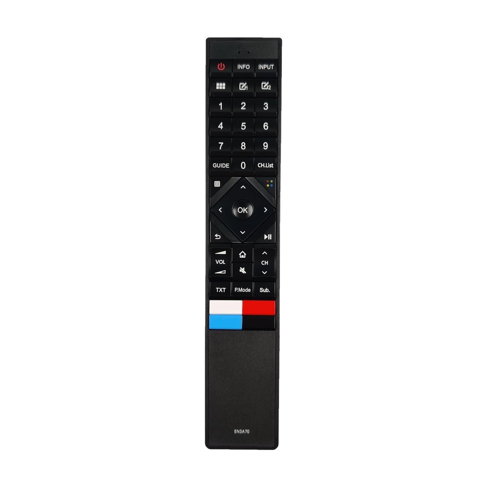 1PC EN3A70 zamienny pilot do telewizora 4K H55O8BUK HE100LN60D 50U7QF 50U7QFTUA 55U7QF z funkcją głosową