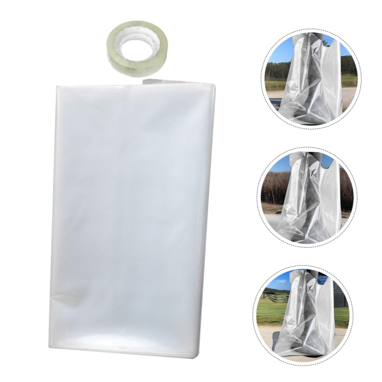 ibasenice 5 Juegos Bolsas de Cuidado de Pezuñas para Caballos y Bolsa de Remojo de Duradero Resistente y Práctica para Cuidado Equino Color Leche Kit Versátil para Remojo y Protección