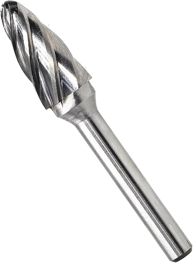 Juego de 5 fresas de carburo para aluminio 1/4 pulg miniatura 6
