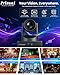 Prisual NDI 6.1.1 PTZ Camera, Ai Auto-Tracking, 20x Optical Zoom LAN USB3.0 PoE HDMI PTZ Camera for Church Services Worship Education Live Events(Official NDI Certified) PT20X-UL-N
