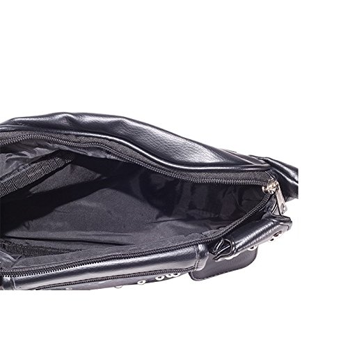 Billys Biker Gear Studded Universal Magnetic Motorcycle Tank Bag