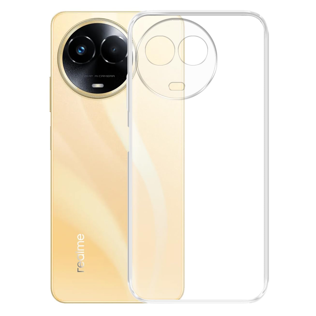 Zapcase Back Case Cover for Realme 11x 5G | Compatible for Realme 11x 5G Back Case Cover | 360 Degree Protection | Soft and Flexible (TPU | Transparent) (B0CYX8V7DH) Amazon Price History, Amazon Price Tracker