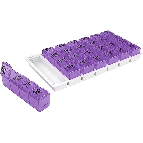 Ezy Dose Weekly Pill Organizer