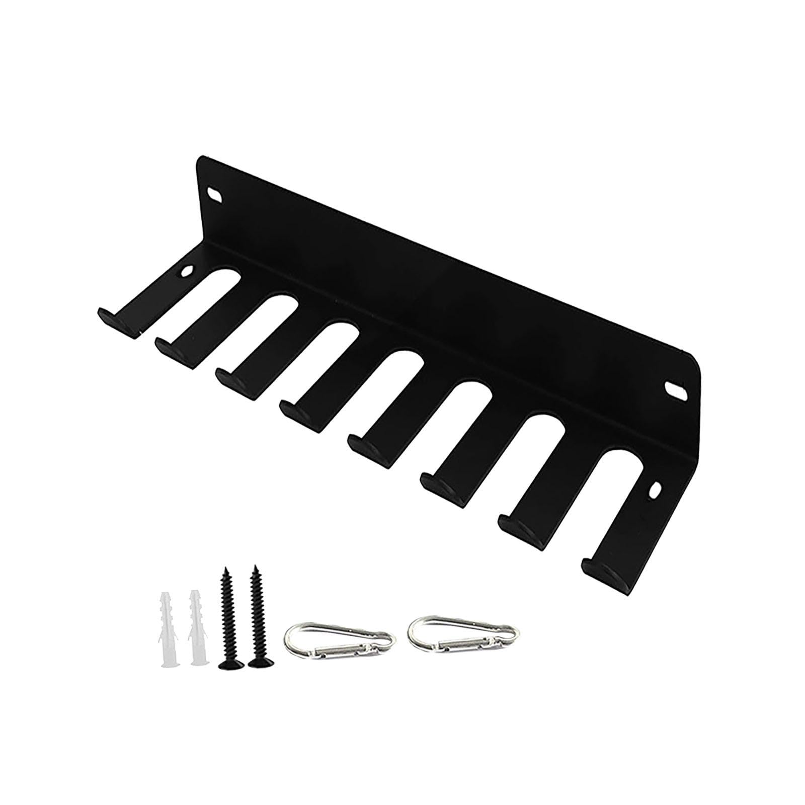Home Gym Storage Rack Organizer Supplies Wandaufhänger Fitnessgeräte Regalhalter für Küche Badezimmer Hanteln, kurz