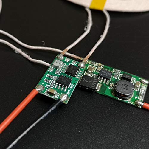 Taidacent 12V Transmitter 20mm 5V 800mA Módulo de Bobina Inductiva inalámbrica de carga miniatura 4