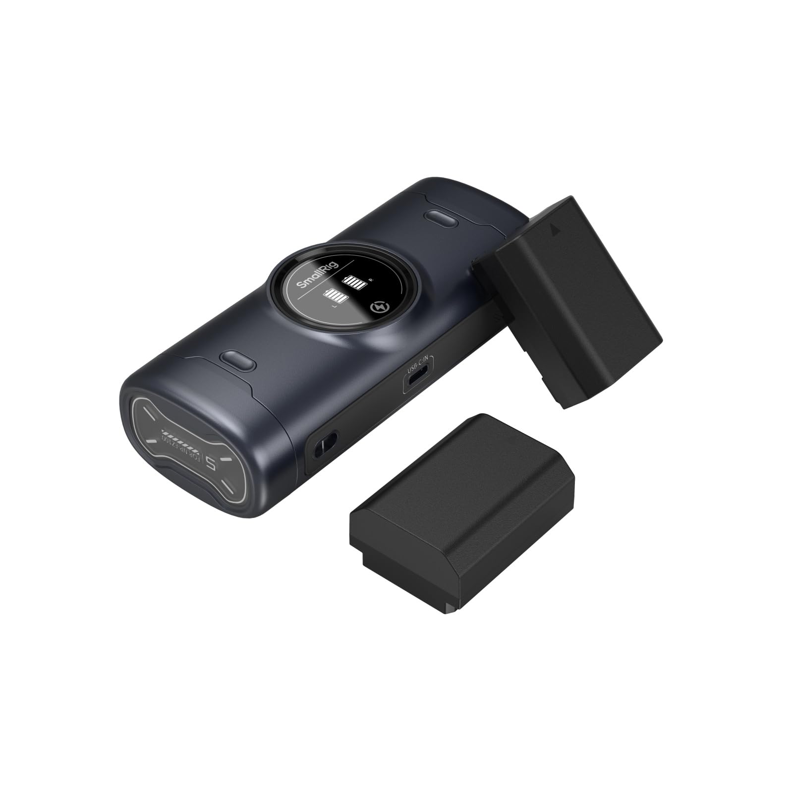 SMALLRIG Zestaw akumulatorów do NP-FZ100, 2520 mAh x 2, wysokowydajne ładowanie podwójne, do Sony NP-FZ100 A7 IV, A7C R, A7C II, FX3, FX30, A7 III, A7C, A7R IV, A7R III, A6700, ZV-E1-5696
