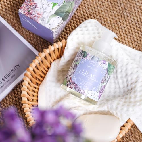 Image of ROMIIE ZOI Foaming Hand Soap, Lilac, 500ml / 16.8fl.oz | With Gift Box, Gentle cleansing, nourishes skin without drying