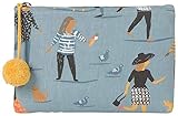 Danica Studio Linen, People Person Design Cosmetic Bag-Small
