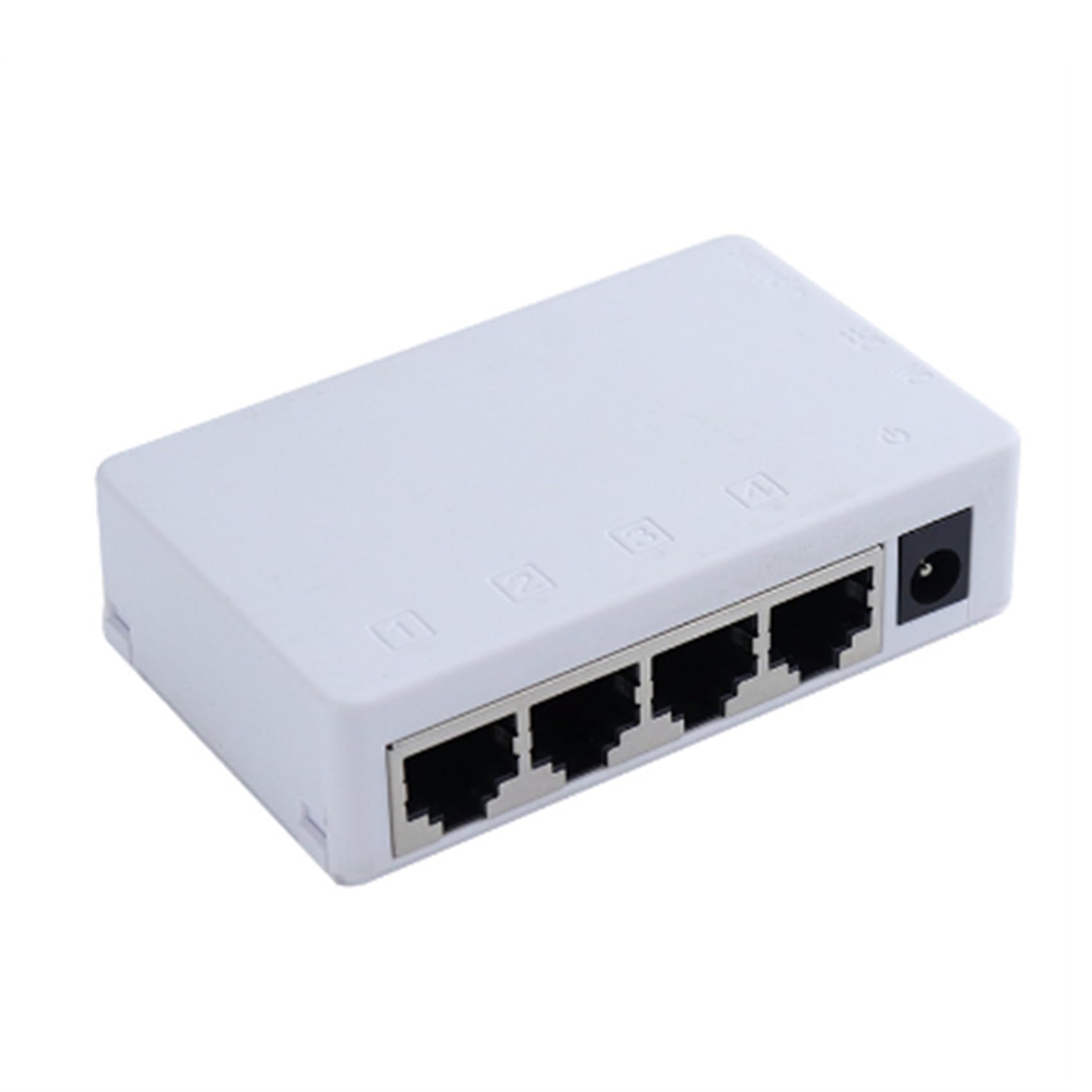 10X 4 Porte Poe Extender 100Mbps 1 in 4 out 250 Metri Switch di Rete Ripetitore IEEE802.3af/At per Poe Switch NVR IP Camera