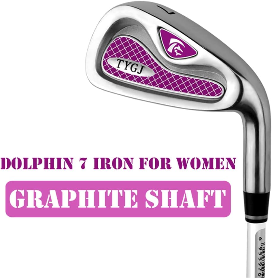 Professional Single Golf Iron Club No.7 with Steel Shaft/Graphite Shaft, Ideal for Beginners Men Women Golf Club