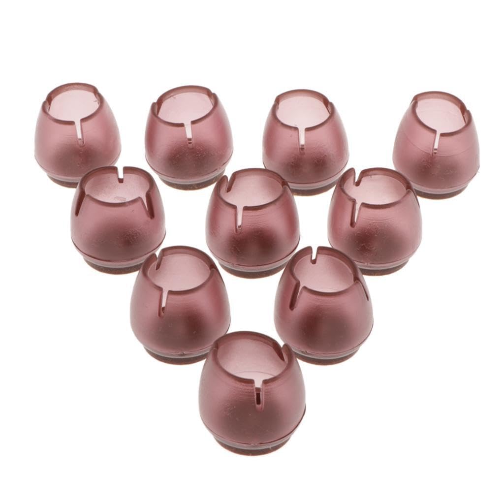QIXCXAZ Dependable Seat Leg Caps Round Furniture Leg Covers Round Stability While Protecting Surfaces Marks 10pcs Pack PVC Caps Which Grip Furniture Legs