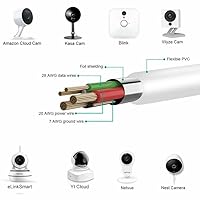 Vista 2 de Paquete de 2 cables de carga para controlador PS4 de 20 pies, cable de datos micro USB de alta velocidad para Playstation 4, PS4 Slim, controlador