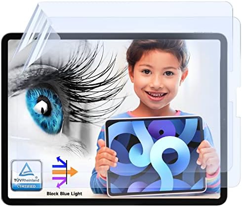 [2 Pack] Anti Blue Light Screen Protector Compatible with iPad Pro 12.9 2022/2021/2020 (6th/5th/4th Generation), Anti Glare Matte iPad Pro 12.9 Screen Protector, Anti Scratch,High Sensitivity,Ultra HD