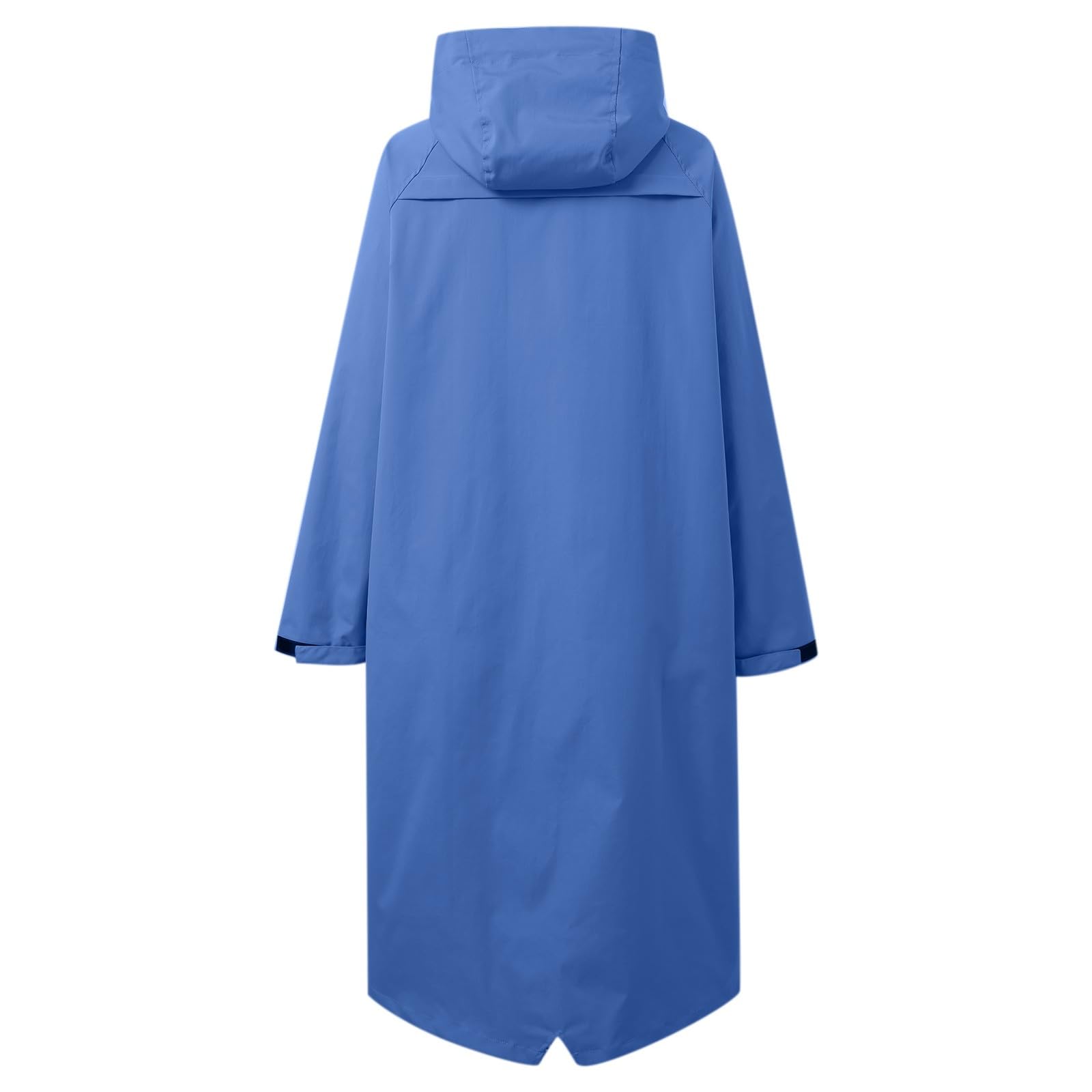 Generisch Cappotto impermeabile da uomo e donna, impermeabile, traspirante, parka impermeabile, per attività all'aperto, giacca a vento lungo, trench, giacca impermeabile ripiegabile, giacca softshell
