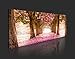 murando Cuadro en Lienzo Bosque Flores 135x45 cm 1 Parte impresión en...
