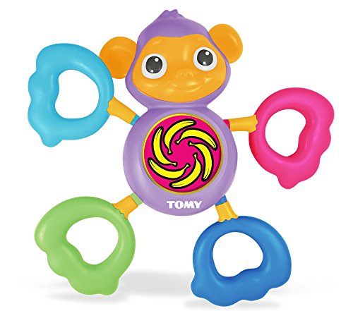 Tomy Toomies muzikale grijpper, babyspeelgoed met functie, speelgoed voor kinderen vanaf 6 maanden