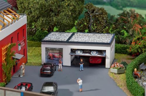 Faller 130319 garage double HO pour loger vos voitures miniatures