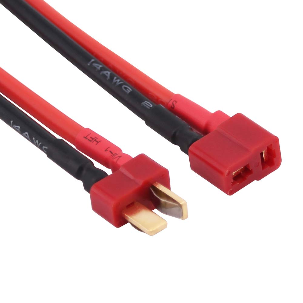OliYin 3pairs Mini Tamiya à Deans T Plug T-Plug Mâle Femelle 14awg 3