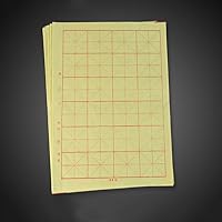 Vista 4 de 150 hojas de papel de caligrafía china para escritura de tinta, papel de arroz para caligrafía china, brocha, juego de papel de caligrafía china