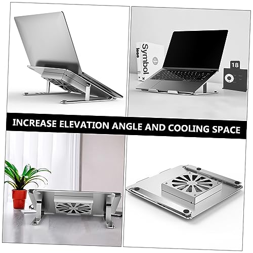 TEHAUX Cooler para Laptop con Ventilador LED Ajustable miniatura 6