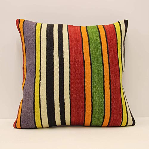 Vintage pillow 18x18 (45x45 cm) Decorative pillow Boho