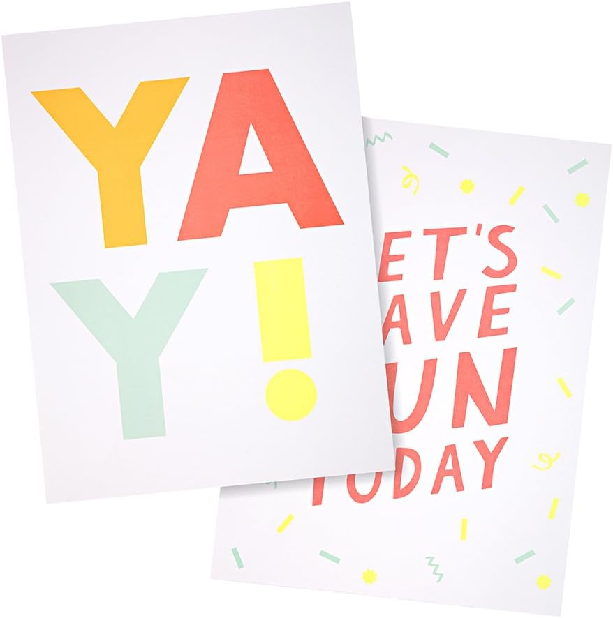 Meri MeriYay! Art Prints 2 Pieces