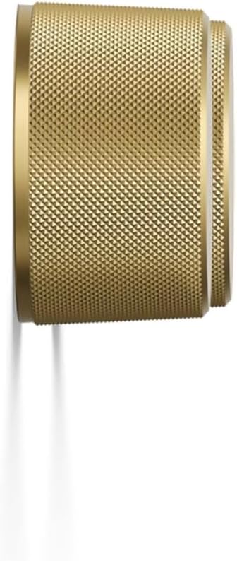 Vibrant Brushed Brass Bathroom Faucet Handle Set